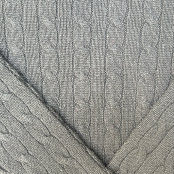 Ralph Lauren Black Rugby Cable Knit Sweater - Picture 3 of 3